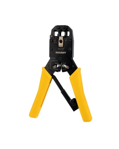 Кримпер для обжима 10P10C / 8P8C / 6P6C / 4P4C (HT-200R) (TL-200R) REXANT (12-3442) в Ногинске Монтажные материалы Pintop.ru