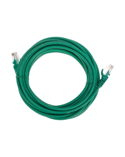 Патч-корд U/UTP, CAT 5e, RJ45-RJ45, 26AWG, LSZH, зеленый, 5м REXANT 02-0106-5 в Ногинске Патчкорды (медные) Pintop.ru