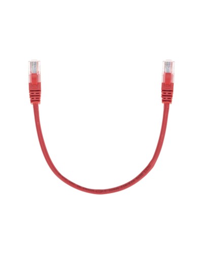 Патч-корд U/UTP, CAT 5e, RJ45-RJ45, 26AWG, LSZH, красный, 0,3м REXANT 02-0103-03 в Ногинске Патчкорды (медные) Pintop.ru