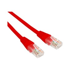 Патч-корд U/UTP, CAT 6, RJ45-RJ45, 26AWG, LSZH, красный, 0,3м REXANT 02-0293-03
