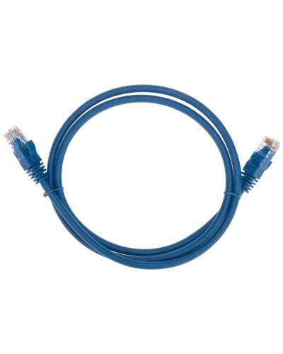 Патч-корд U/UTP, CAT 6, RJ45-RJ45, 26AWG, LSZH, синий, 1м REXANT 02-0294-1 в Ногинске Патчкорды (медные) Pintop.ru