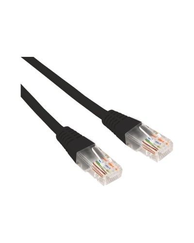 Патч-корд U/UTP, CAT 6, RJ45-RJ45, 26AWG, LSZH, черный, 0,3м REXANT 02-0292-03 в Ногинске Патчкорды (медные) Pintop.ru