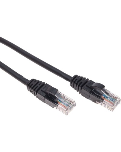Патч-корд U/UTP, CAT 6, RJ45-RJ45, 26AWG, LSZH, черный, 1м REXANT 02-0292-1 в Ногинске Патчкорды (медные) Pintop.ru