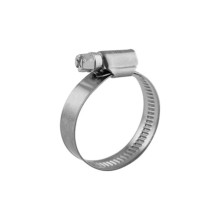 Хомут червячный 16-25/9-0,6мм, нержавеющая сталь W2, (50 шт/уп) REXANT 07-0716