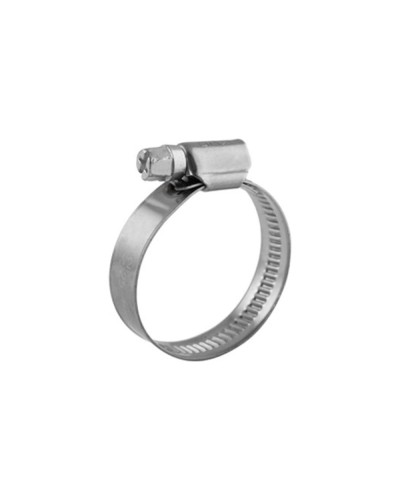 Хомут червячный 20-32/9-0,6мм, нержавеющая сталь W2, (50 шт/уп) REXANT 07-0720 в Ногинске Стяжки-хомуты Pintop.ru