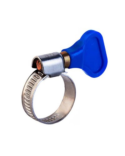 Хомут червячный 16-25/9-0,7мм, с ключом, нержавеющая сталь W2, (50 шт/уп) REXANT 07-0716-1 в Ногинске Стяжки-хомуты Pintop.ru