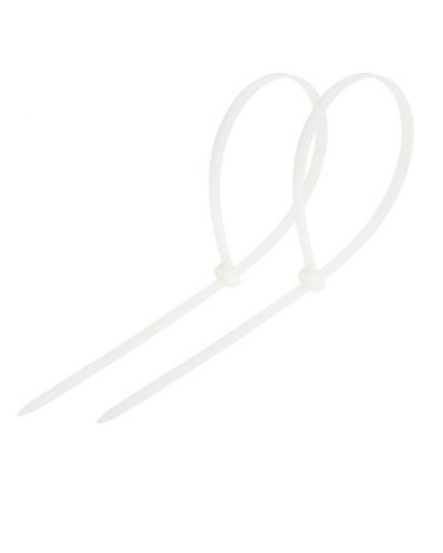 Хомут-стяжка нейлоновый 250x3.6 мм белый (100шт/уп) REXANT 07-0250 в Ногинске Стяжки-хомуты Pintop.ru