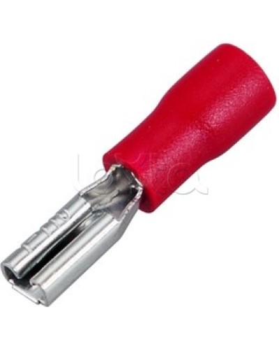 Клемма плоская изолированная 0.5-1.5 мм² (КПИ гнездо - 3.8мм) (100шт/уп) REXANT 08-0411 в Ногинске Клеммные колодки Pintop.ru