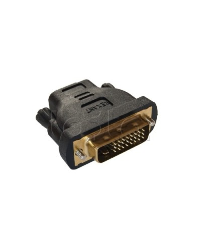 Переходник штекер DVI - гнездо HDMI GOLD (10шт/уп) REXANT 17-6811 в Ногинске Проходные адаптеры Pintop.ru