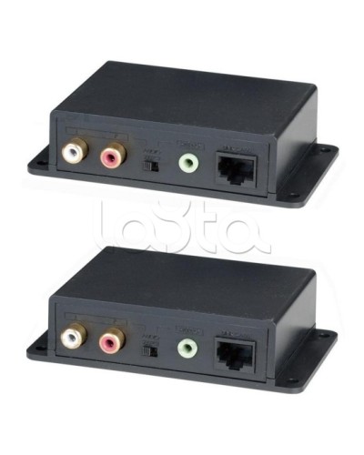 Комплект для передачи стерео аудио сигнала SC&T AE02 в Ногинске Видеоусилители, Модуляторы, Делители Pintop.ru