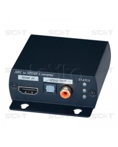 Преобразователь цифрового аудио из HDMI сигнала SC&T ARC01 в Ногинске Видеоусилители, Модуляторы, Делители Pintop.ru