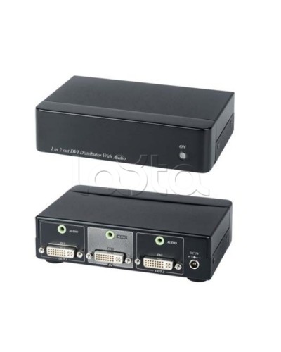 Усилитель-разветвитель DVI и аудио сигнала SC&T DD02A в Ногинске Видеоусилители, Модуляторы, Делители Pintop.ru