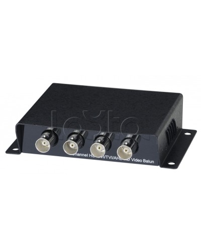 Приемопередатчик пассивный 4-канальный, HDCVI/TVI/AHD, по витой паре SC&T TTP414HD в Ногинске Видеоусилители, Модуляторы, Делители Pintop.ru
