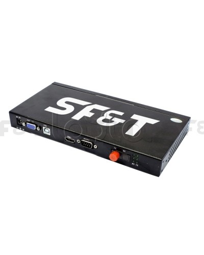 Передатчик DVI + Audio + USB + RS232 по оптоволокну SF&T SFD14A1S5T в Ногинске Видеоусилители, Модуляторы, Делители Pintop.ru