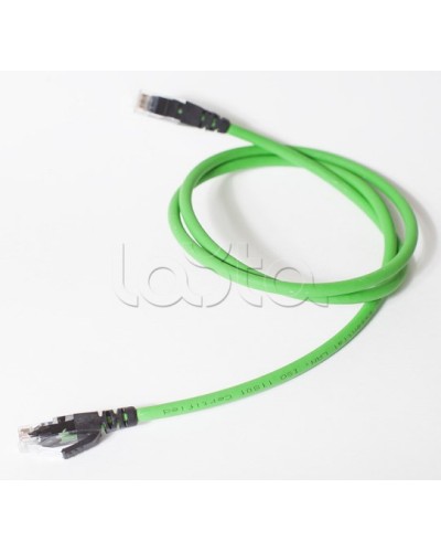 Коммутационный шнур категории 6, U/UTP, 4х2х(7х0,21), LSZH, 2м, зеленый SPL (500014) в Ногинске Патчкорды (медные) Pintop.ru