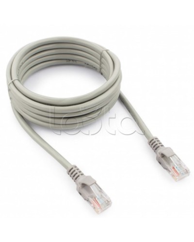 Коммутационный шнур категории, 5e U/UTP , 4х2х(7х0,21), LSZH, 3м, серый SPL (500081) в Ногинске Патч-корды и пигтейлы Pintop.ru