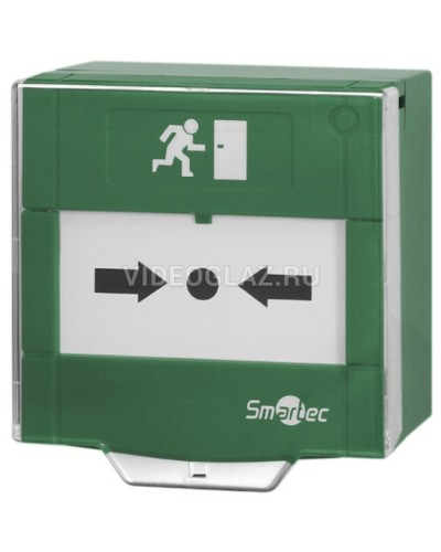 Устройство разблокировки двери с восстанавливаемой вставкой Smartec ST-ER105D-GN в Ногинске Кнопки выхода Pintop.ru