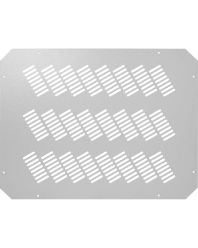 Заглушка проема вентиляторного блока, перфорированная TLK TLK-BLNK-FAN-P-GY в Ногинске Полки для шкафов и стоек Pintop.ru