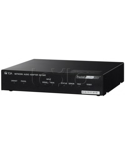 Шлюз передачи аудио, управляющих сигналов через сеть TOA NX-100S W в Ногинске Системы оповещения и трансляции TOA Pintop.ru