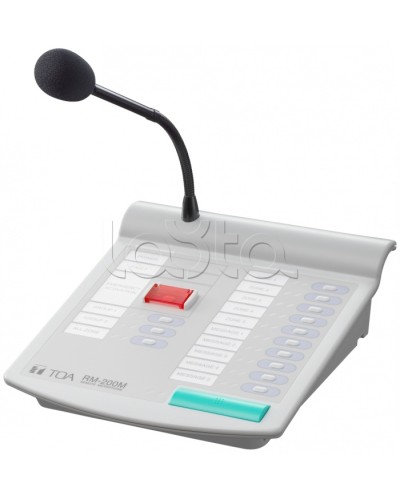 Панель микрофонная TOА RM-200M S в Ногинске Системы оповещения и трансляции TOA Pintop.ru