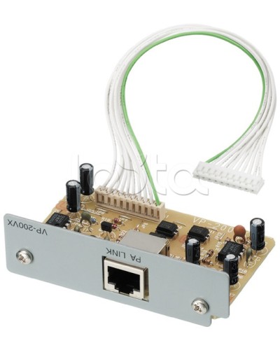 Модуль входа для усилителя серии VX-2000 TOА VP-200VX в Ногинске Системы оповещения и трансляции TOA Pintop.ru