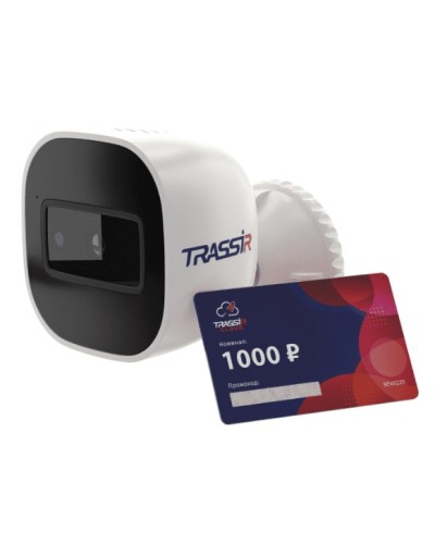 IP-камера видеонаблюдения уличная TRASSIR CloudBulletWifi в Ногинске IP-камеры Pintop.ru