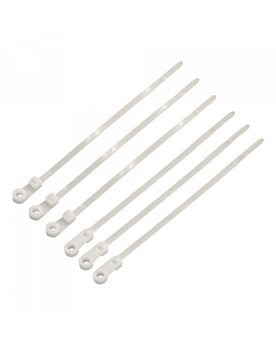 Стяжка пластиковая нейлоновая под винт, 4х150мм, 100шт TWT (TWT-CVS-150) в Ногинске Стяжки-хомуты Pintop.ru