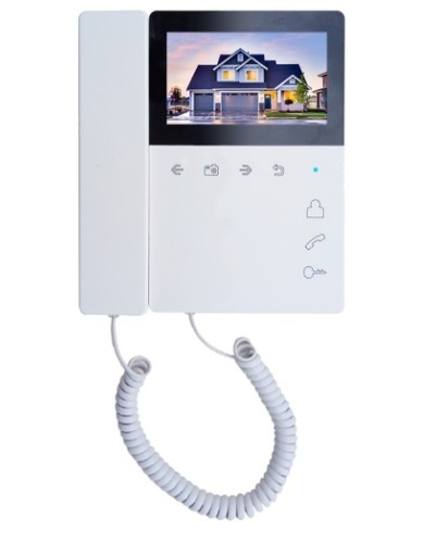 Монитор цветного видеодомофона Tantos Elly-S с трубкой VZ в Ногинске Абонентские видеоустройства Pintop.ru