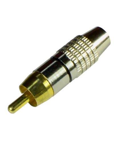 РАЗЪЕМ TS RCA штекер под винт, металл Tantos в Ногинске Коннекторы Pintop.ru