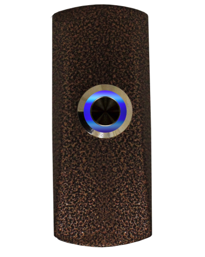 Накладная кнопка выхода с подсветкой Tantos TS-CLICK light (медный антик) в Ногинске Кнопки выхода Pintop.ru