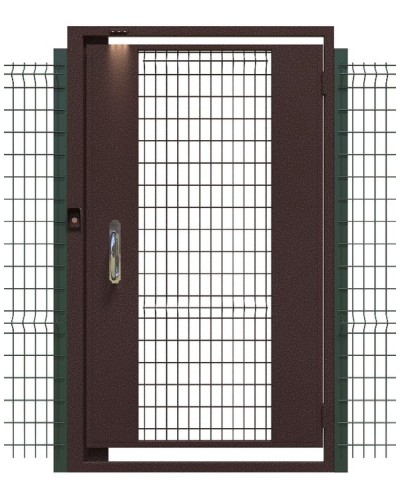 Калитка Стальная Наружная VIZIT-KСН-12-Пр в Ногинске Калитки Pintop.ru