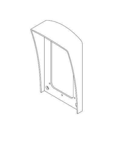 Комплект монтажный для блоков вызова БВД-406х, БВД-407х, БВД-408х Vizit МК-406 в Ногинске Аксессуары для многоабонентных систем Pintop.ru