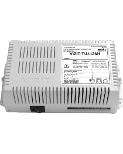 Блок управления терминала консьержа Vizit-TU412M1 в Ногинске Блоки управления многоабонентные Pintop.ru