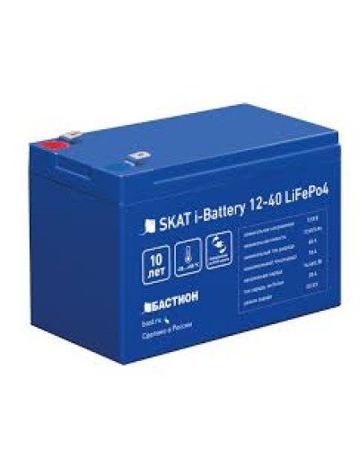 АКБ Бастион Skat i-Battery 12-40 LiFePo4 в Ногинске Электротехническое оборудование Pintop.ru