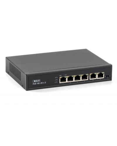 Коммутатор Бастион SKAT PoE-4E-2E v.2 в Ногинске Коммутаторы Pintop.ru