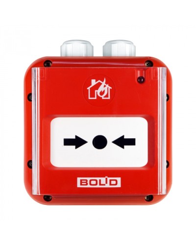 Извещатель пожарный ручной адресный Болид ИПР 513-3АМ исп.01 IP67 в Ногинске Охранно-пожарное оборудование Pintop.ru