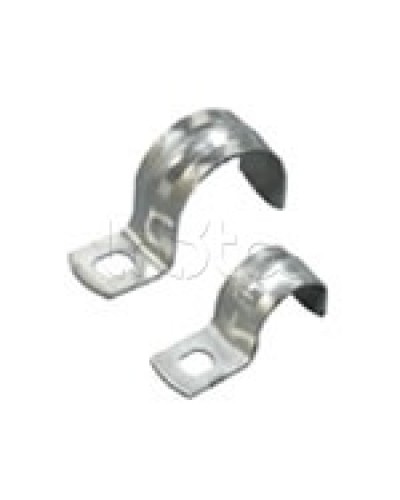 Скоба оцинкованная однолапковая для трубы D50 мм (50 шт/уп) Экопласт 43750-50 в Ногинске Крепежные изделия Pintop.ru
