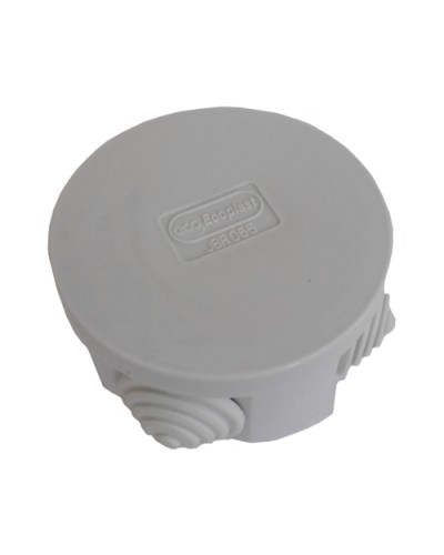 Коробка распределительная о/п с крышкой D65х35 мм, 4 вых. Экопласт 44004 в Ногинске Распределительные коробки Pintop.ru