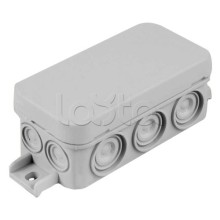 Коробка распределительная без сальников о/п 90х42х50, 10 вых. Экопласт 44055