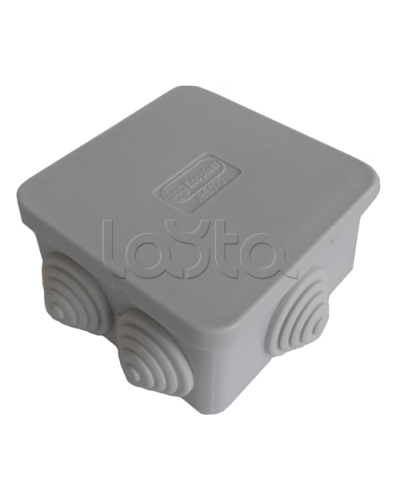 Коробка распред. о/п, для монтажного пистолета 85х85х50 6 вых, IP44 (1кор.=174шт.) Экопласт 44066 в Ногинске Распределительные коробки Pintop.ru