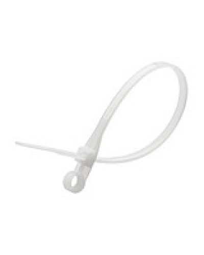 Хомут кабельный 3,5x110 мм с монтажным отверстием Экопласт 45109 в Ногинске Стяжки-хомуты Pintop.ru