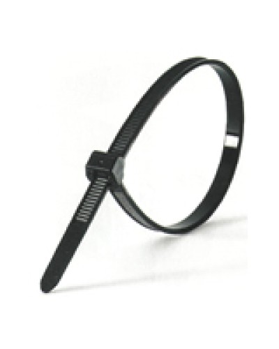 Хомут кабельный 4,8x300 мм, черный (100 шт/уп) Экопласт 45302BL в Ногинске Стяжки-хомуты Pintop.ru