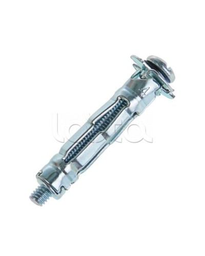 Дюбель металлический Молли с винтом 4x6x38 (250шт) Экопласт (47235) в Ногинске Крепеж: Дюбели, шурупы, саморезы Pintop.ru