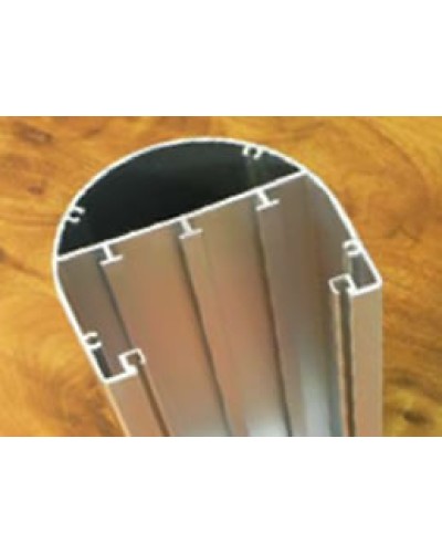 Колонна алюминевая под суппорт (односторонняя) 350мм Экопласт 70135 в Ногинске Системы лючков и колонн Pintop.ru