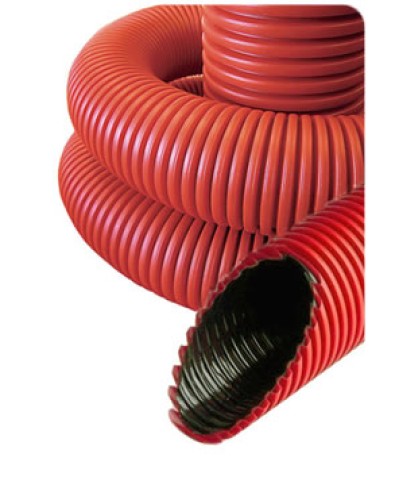 NR050 Гофрированные трубы для прокладки кабеля под землей с протяжкой D50мм (внешн.) (801050) в Ногинске Труба гофрированная Pintop.ru