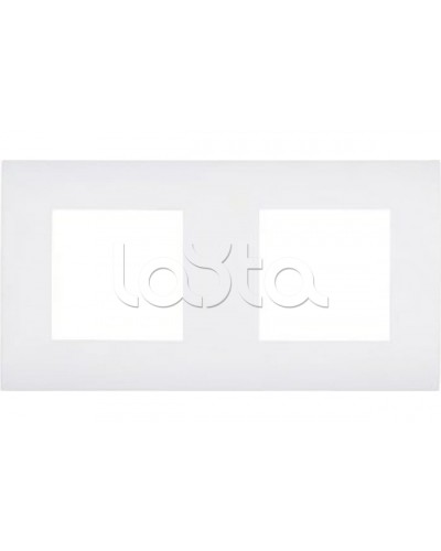 Накладка розетки телефонной или компьютерной 22,5х45 мм под рамку LK45 Экопласт (854204) в Ногинске Аксессуары для кабель-канала Pintop.ru