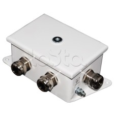 Коробка монтажная огнестойкая Гефест КМ-О (12к)-IP66-d, два ввода 120х80х68