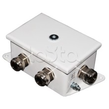 Коробка монтажная огнестойкая Гефест КМ-О (12к*6,0)-IP66-d, два ввода 120х80х68