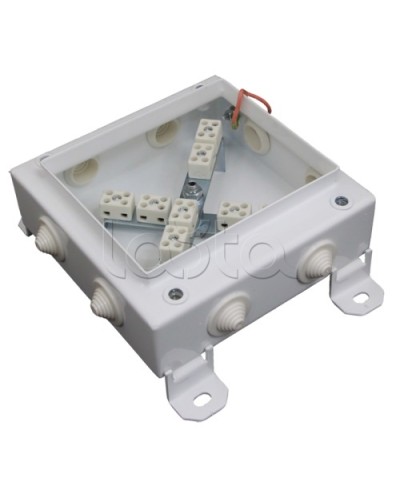 Коробка монтажная огнестойкая Гефест КМ-О (16к*10,0)-IP66 1515, 8 вводов 150х150х60 в Ногинске Распределительные коробки Pintop.ru