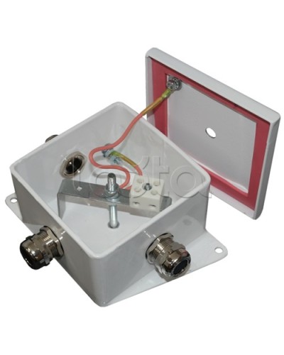 Коробка монтажная огнестойкая Гефест КМ-О (4к*6,0)-IP66 три ввода 100х100 в Ногинске Распределительные коробки Pintop.ru